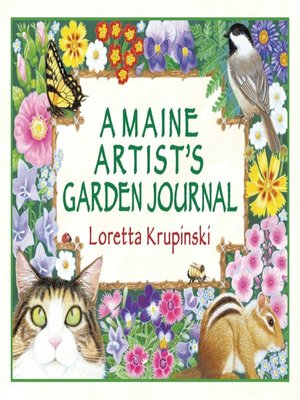 cover image of A Maine Artist's Garden Journal